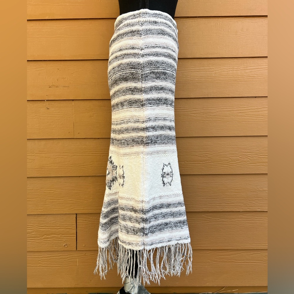 FREE PEOPLE Western Knit Midi Skirt - Picture 2 of 7